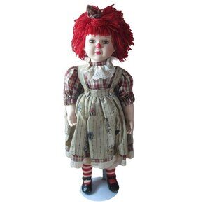 Raggedy Ann Doll The Connoisseur Doll Collection Vintage 25" by Seymour Mann